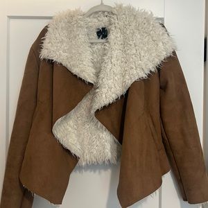 Brown Me Jane fur coat